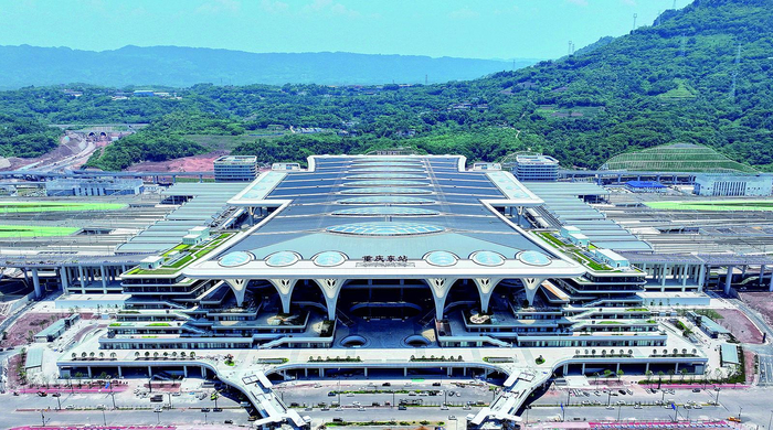     重庆东站  上游新闻-重庆晨报记者 杨新宇 摄