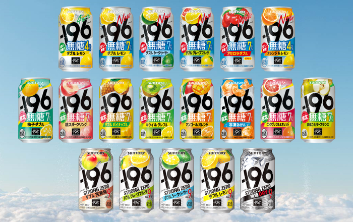 -196在售口味，图片来源：Foodaily研究院自制