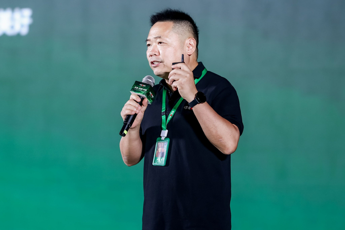 叮咚买菜创始人兼CEO梁昌霖。受访者供图