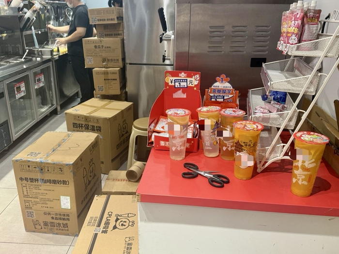 外卖补贴大战中，商家单量猛增。新京报贝壳财经记者 程子姣 摄