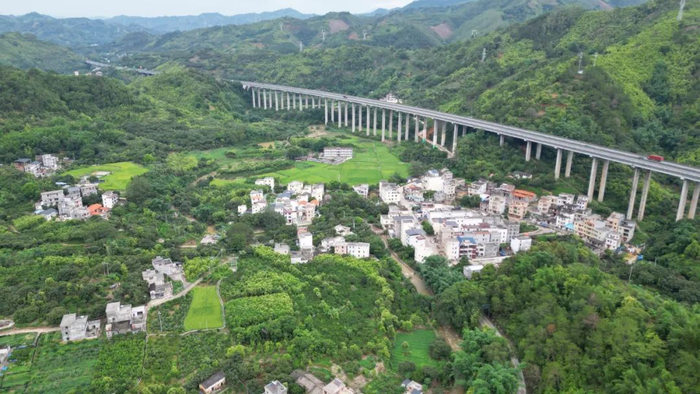 大用村航拍图