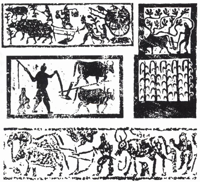 △汉代农耕图像