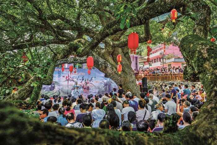 第五届“中国梦 劳动美”音舞诗会在大田县举办