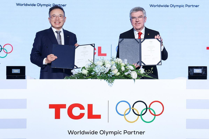 （图说：TCL成为奥运会的顶级合作伙伴）