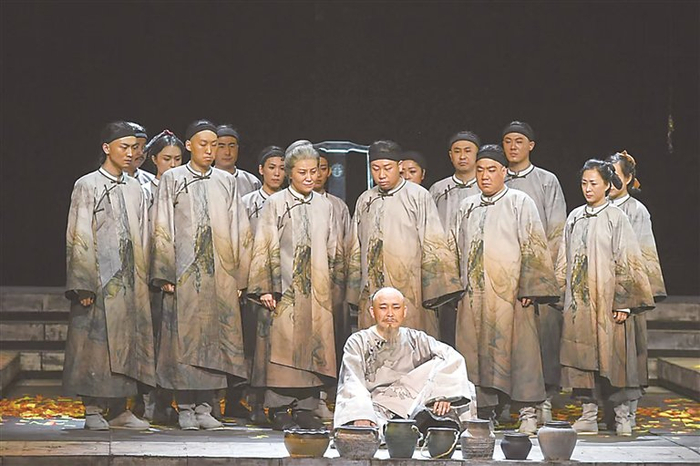 话剧《于成龙》演出剧照。 山西省话剧院供图