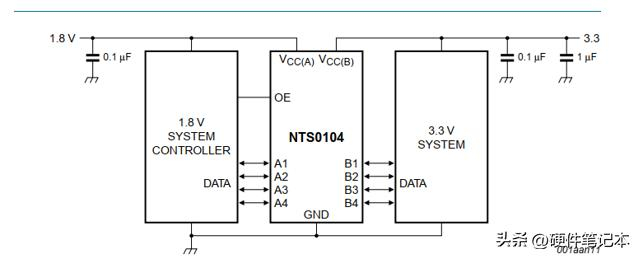 图4 NTS0104 典型应用