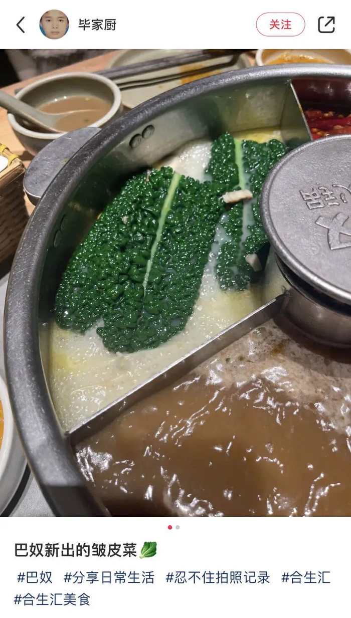 图源：小红书@毕家厨（已获授权）