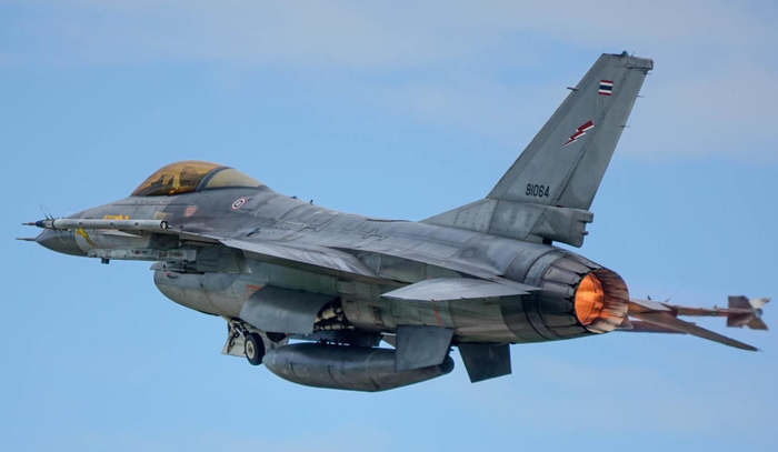 △泰国空军F-16战机（资料图）