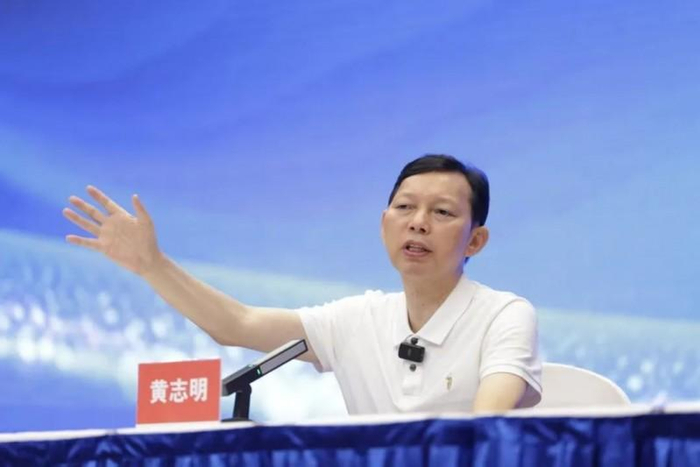 ▲黄志明先生发言