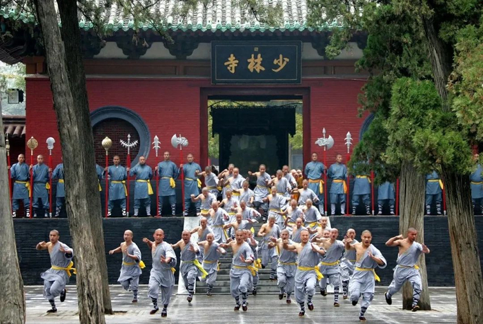 图据嵩山少林景区