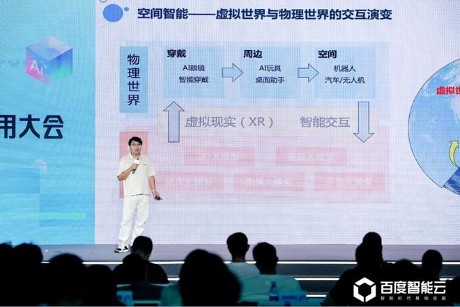 ▲百度智能云空间智能行业负责人常佳硕