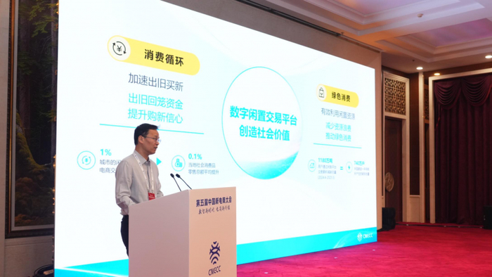 （图：闲鱼首席技术官陈举锋分享大模型时代闲置交易平台的创新探索）