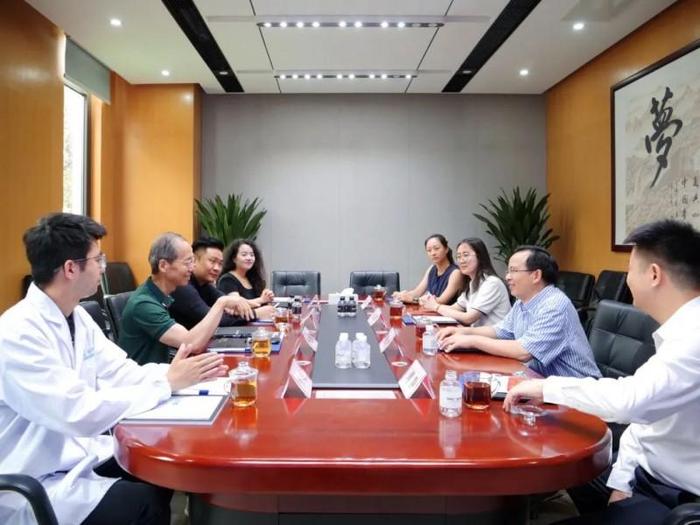 △ 詹显全院士一行与华夏源座谈会