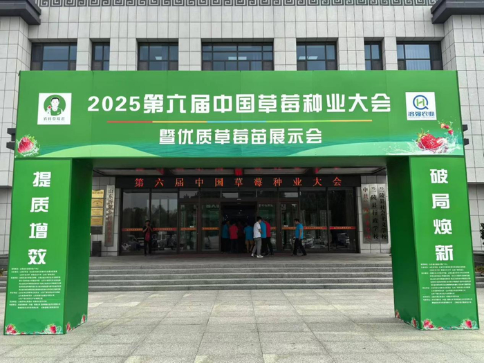 图注：2025第六届草莓种业大会现场