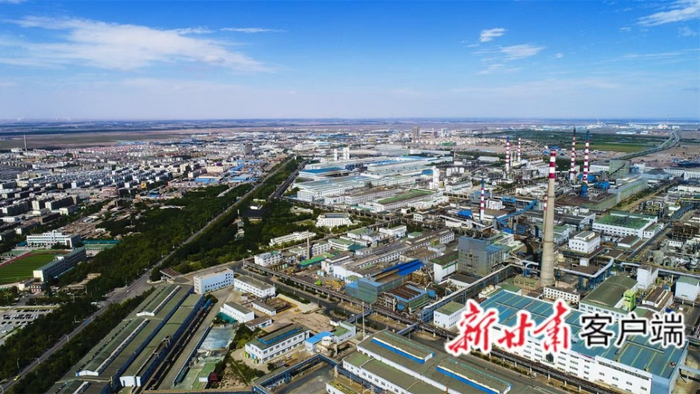 金昌市工业生产厂区。（资料图）