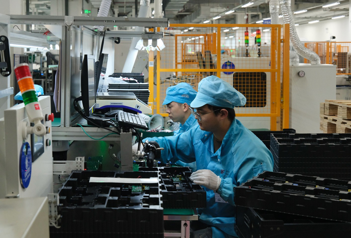 开发科技的智能制造车间 图片来源：企业供图