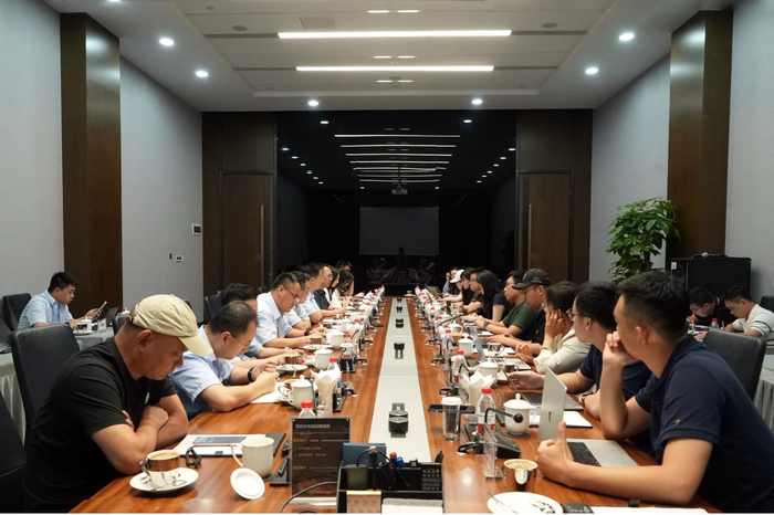 7月28日比亚迪在深圳总部举行媒体深度交流会。企业供图