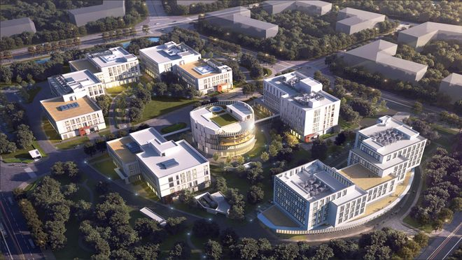 多模态跨尺度生物医学成像设施俯瞰图 （采访对象供图）