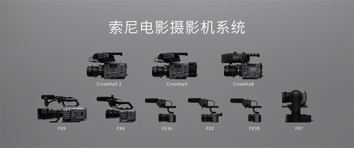 索尼电影摄影机系统