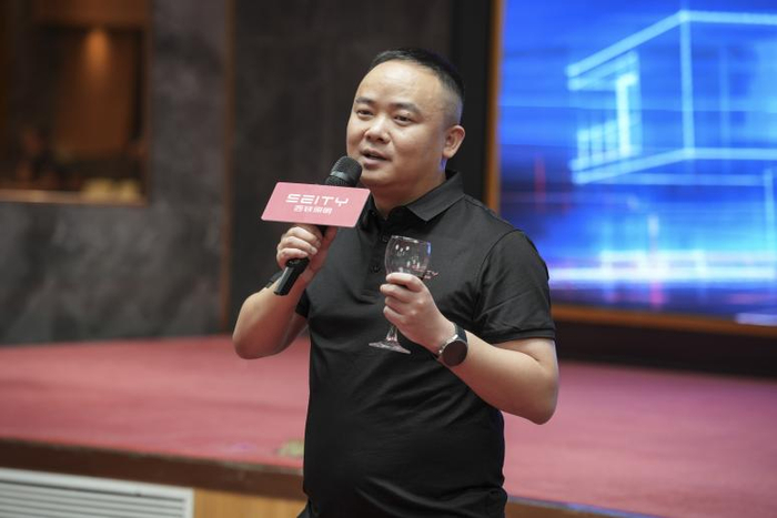 ▲营销中心副总经理-彭程