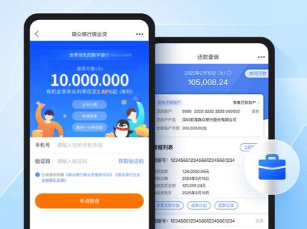 微业贷服务，图源：微众银行官网