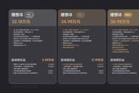 理想i8现“神级刀法”：冰箱、智驾高低配 为i6爆款铺路