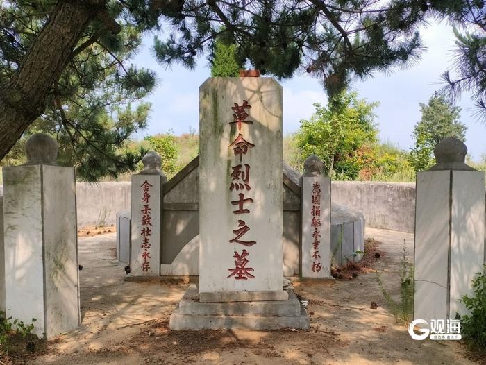 位于莱西市南墅镇上店村北的无名烈士墓。