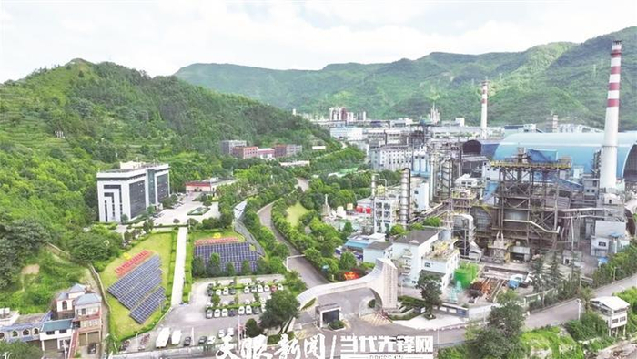 贵州盘江电投天能焦化有限公司。（受访企业供图）