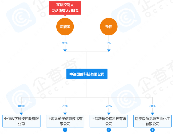 中达国瑞股权穿透图