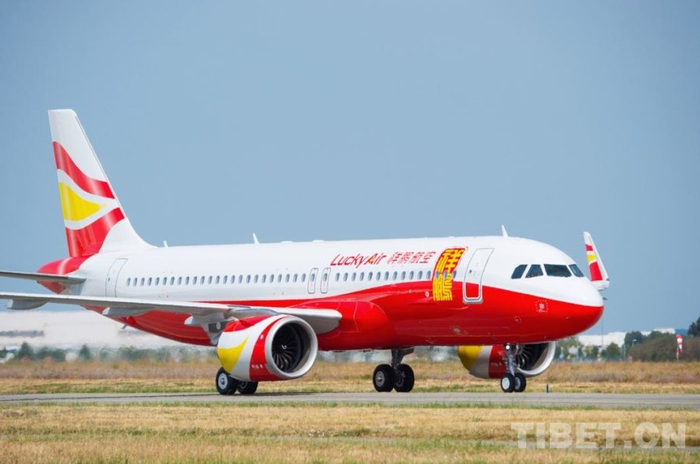 图为祥鹏航空航班