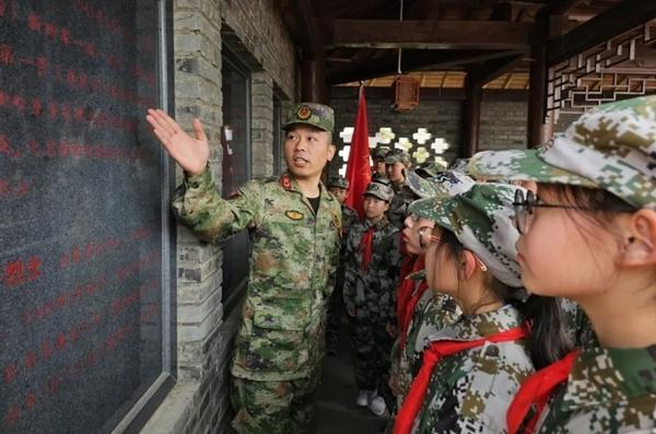 　　少年军校活动现场。主办方供图