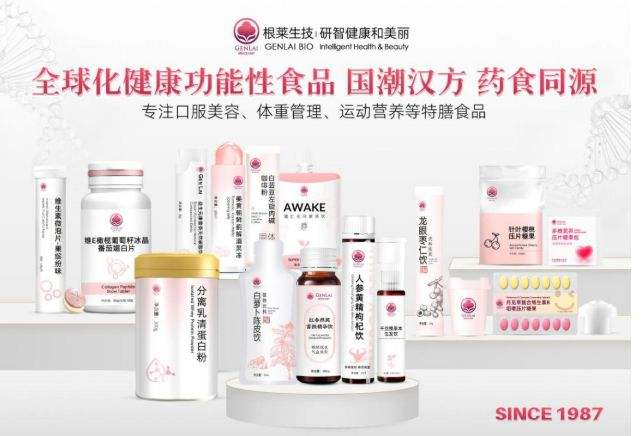 ▲根莱生技功能性食品OEM/ODM核心剂型矩阵