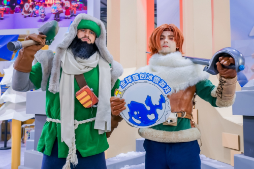 图6 ? 请认准全球首创冰雪游戏《无尽冬日》