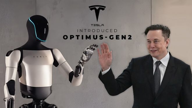 特斯拉二代人形机器人Optimus在上海2024世界人工智能大会首次亮相 视频截图