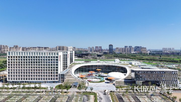 位于保定国际医疗基地的首都医科大学附属北京儿童医院保定医院。通讯员 杨帆 摄