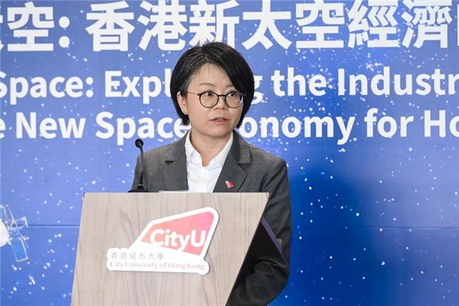图 3：城大协理副校长（策略研究）李立帅教授致辞