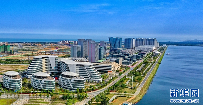  福州数据技术研究院落户福州滨海新城中国东南大数据产业园。新华网发（福州新区党政办公室供图）