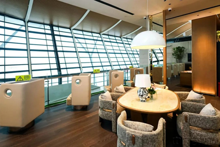 海南航空与洲际酒店集团联名贵宾厅（海南航空供图）