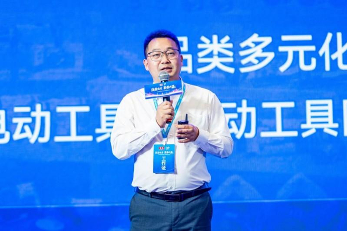 图：东成手动工具事业部总监黄超