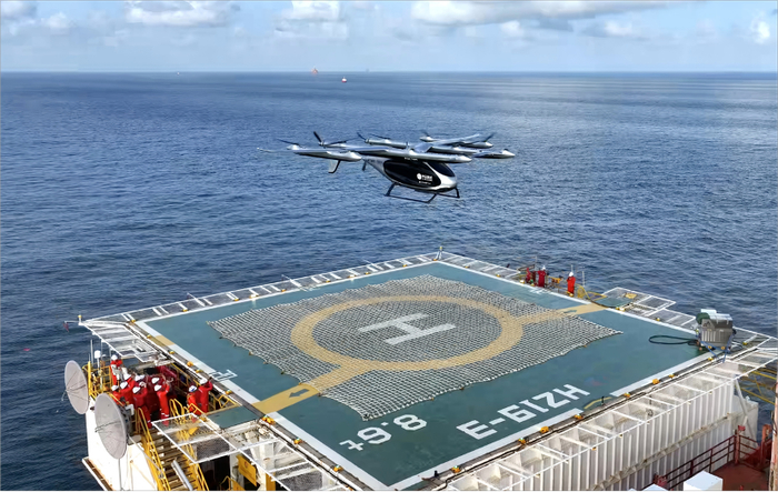 凯瑞鸥eVTOL/峰飞航空供图