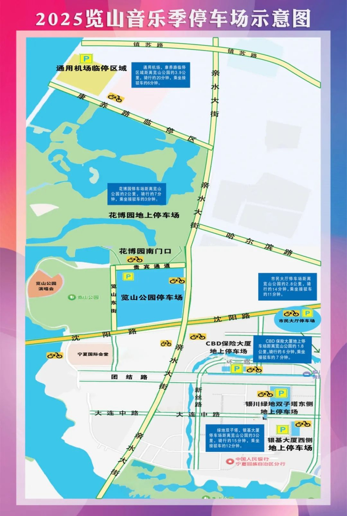 （停车场示意图）