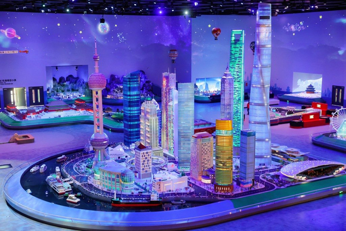 上海乐高乐园迷你天地。上海乐高乐园 供图