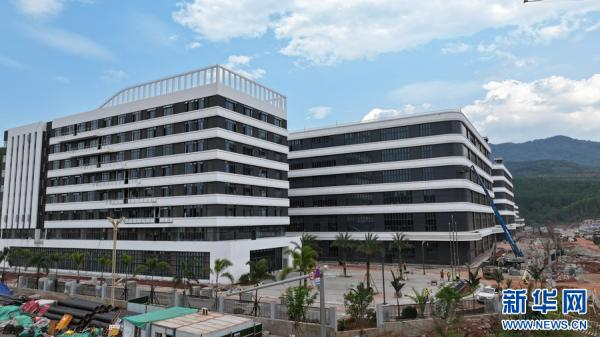 南坡国际产业示范园（资料图）。新华网发（昆明市委宣传部 供图）