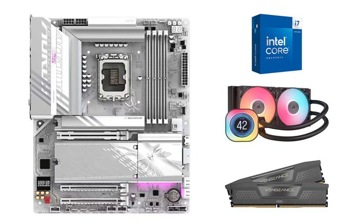 ▲ Z890 主板“搭配”i7-14700K