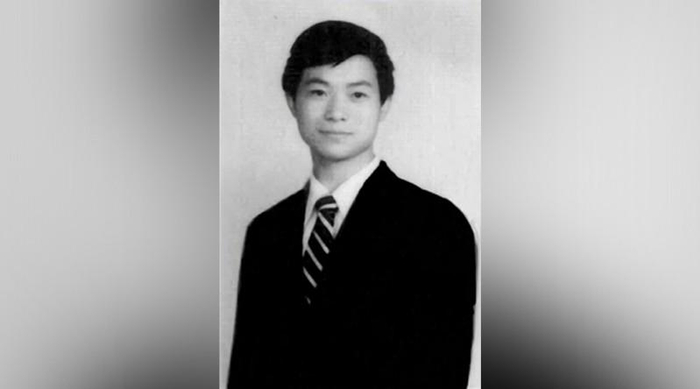 胡家奇先生大学时期照片