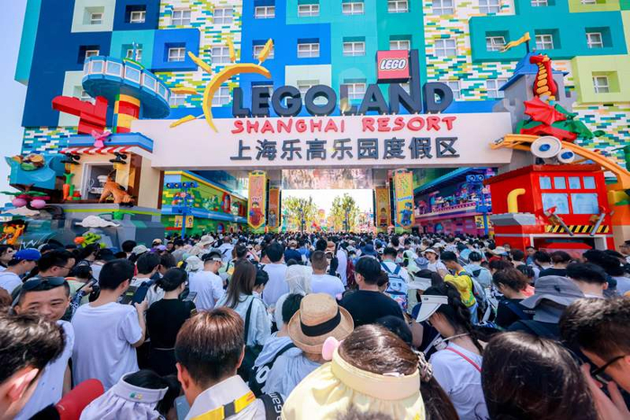 上海乐高乐园度假区。受访者供图