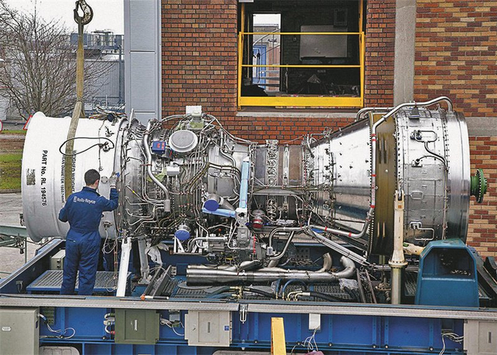 　　MT-30燃气轮机。