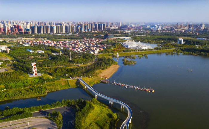 邯郸市园博园。张双来摄