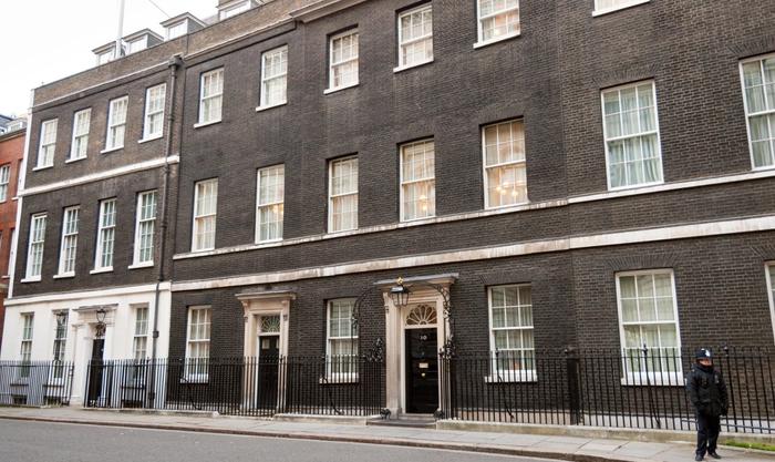 △英国首相府（资料图）
