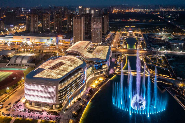 图为德阳市旌阳区文德湖。沈镐摄